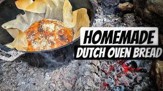 Dutch Oven Bread Over Live Fire  Petromax [upl. by Evannia]