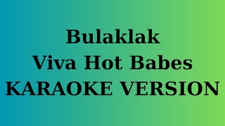 Bulaklak  Viva Hot Babes KaraokeLyricsInstrumental HD [upl. by Ludie]