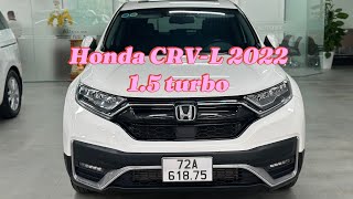 HONDA CRV 2022 15 turbo  Bản L [upl. by Monty592]