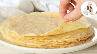 How to make Crepes  French Crepe Recipe [upl. by Grewitz433]