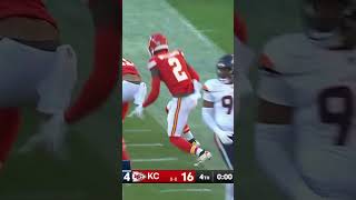 Chiefs Leo Chenal Blocks Game Winning Field Goal vs Broncos 👀👀👀 chiefs broncos nfl [upl. by Milton]