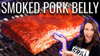 Smoked Pork Belly is absolutely INCREDIBLE  How To [upl. by Crispas]