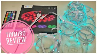 UNBOXING Tenmiro LED Strip Lights REVIEW amp How to Cut [upl. by Parlin881]