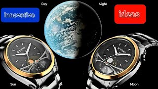 SUN MOON PHASE WATCHTITAN MENS WATCHESTITAN STELLAR10010KM01 ₹22495INNOVATIVE IDEASCLASSIQUE [upl. by Nixon]