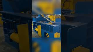 Aluminum Straps Scrap Baling Machine Hydraulic Press baler [upl. by Letsyrk]