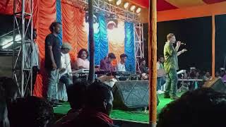 Aii hori naam jabe saidin sathe go Hale dole jabo sosan ghate Rathin Kisku Bangla Song Stage Program [upl. by Olrak]