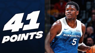 Anthony Edwards 41 PTS GETS BUCKETS In Timberwolves Win 🐜  February 13 2024 [upl. by Vargas]