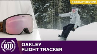 Oakley Flight Tracker 2023 Snowboard Goggles Review [upl. by Dena273]