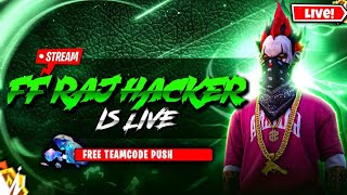 Free fire hack  Live Stream Team code Play OB46 FF HACK  FREE FIRE [upl. by Dun]