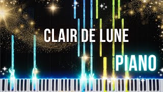 🎵 Debussy  Clair de Lune Extended 1 Hour Loop 432Hz  Piano Relaxation amp Study Music [upl. by Frendel]