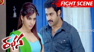 Rabhasa Movie Scenes  Jr NTR Warns Siyaji Shinde And Reveals The Truth [upl. by Eunice]