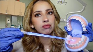 ASMR en español  👩🏼‍⚕️DENTISTA MALA ONDA🦷 ASMR Dental 🪥😬Realista [upl. by Lumbard]