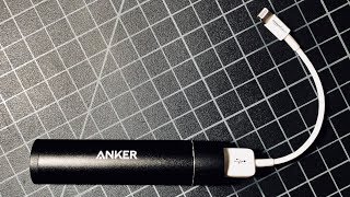 Anker PowerCore mini Review  3350mAh LipstickSized Portable Phone Charger [upl. by Arlen]