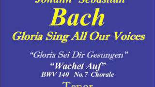 Wachet AufBWV 1407 Tenorwmv [upl. by Yanehc]