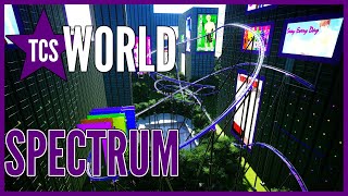 Ride Spectrum The Most Colorful Ride in TCS World Planet Coaster [upl. by Siram987]