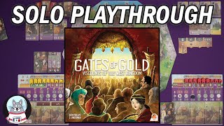 Viscounts of the West Kingdom Gates of Gold  Solo Playthrough [upl. by Aya162]