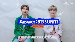 2020 FESTA BTS 방탄소년단 Answer  BTS 3 UNITS Respect Song by RM amp SUGA [upl. by Aicat]