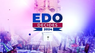 EdoDecides2024 Live Coverage Of Edo Governorship Election [upl. by Adalbert]