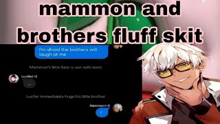 obey me textmammon and brothers fluff skit [upl. by Ennis]