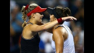 Extended Highlights Bianca Andreescu vs Eugenie Bouchard  2019 Rogers Cup First Round [upl. by Airdnoed678]