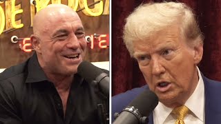 Joe Rogan STUNNED by Trumps incoherence LAUGHS in his face [upl. by Gibe]