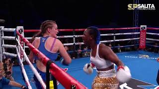 CLARESSA SHIELDS VS FEMKE HERMANS FULL FIGHT [upl. by Reilly]