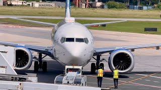 DIA DE MUCHA ACTIVIDAD EN EL AEROPUERTO INTERNACIONAL DEL CIBAO 2  aviation airplane airport [upl. by Windy]