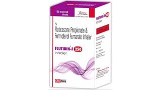 FLUTIDIN F 250 inhaler Fluticasone Propionate amp Formoterol Fumarate Inhaler [upl. by Aniraad]