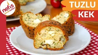 BÖREK TADINDA MUHTEŞEM Tuzlu Kek Tarifi [upl. by Ydoow]