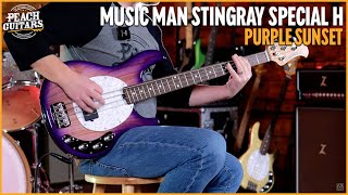 Music Man StingRay Special Collection  StingRay H  Purple Sunset [upl. by Nosauq]