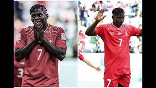 Breel Embolo controversial goal scored against Cameroon 0  Switzerland 1 qatarworldcup 2022 [upl. by Whitebook]