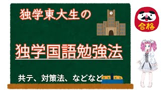 【共テ191点】塾なし東大生の独学勉強法。勉強法、対策、テクニック、全部話します！国語編 [upl. by Rooker401]