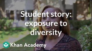 Student story College offers exposure to diversity [upl. by Anaujahs]