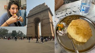 India GateKhan Market and a Food Tour in DelhiIndia Vlog Series [upl. by Imelida852]