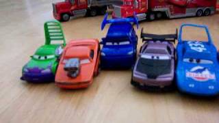 Tinos Collection of Disneys Cars [upl. by Eihtak788]