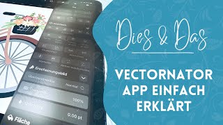 Vectornator App Basics Deutsch [upl. by Eeresed]