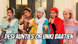 Desi Aunties ki Typical Baatien Api ko First Eidi deny gaye Sistrology Fatima Faisal [upl. by Whitebook]