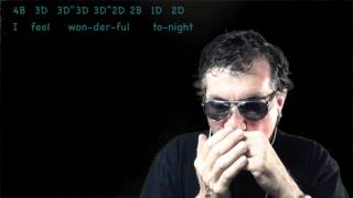 How to play quotWonderful Tonightquot on harmonica by Eric Clapton G [upl. by Zeni]