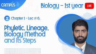 11th Class BiologyPhyletic Lineage Biology Method and Its Steps 1st year [upl. by Eked]