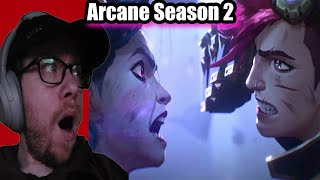 French Synthwave  Ma Meilleure Ennemie Reaction Arcane Season 2 [upl. by Val]