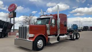 2025 Peterbilt 589 in Golden Amber paint Keith Couch 9706913877 couchkrushenterprisescom [upl. by Yesteb]