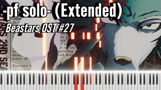 pf solo Beastars OST 27  Piano Visualizer [upl. by Anzovin246]