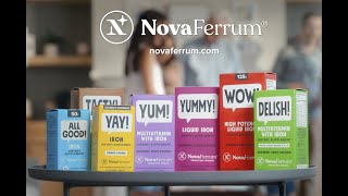 NovaFerrum Iron Supplements and Multivitamins for the whole family [upl. by Crowns]