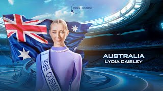 LYDIA CAISLEY  INTRODUCTION VIDEO  MISS COSMO AUSTRALIA 2024 [upl. by Eimorej504]