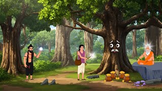 चार रूपये का तकदीर 2  char rupye ka takdir 2 hindi story  Hindi cartoon moral story New kahaniya [upl. by Suoirad828]