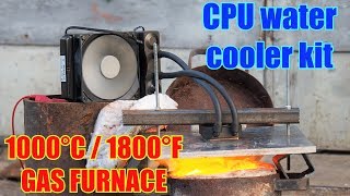 EXTREME CPU Cooler Test  Water  Air Coolers Vs GAS FURNACE [upl. by Arihsan76]