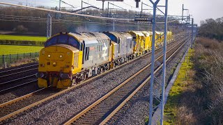 3740137422 6X12 West Ealing to Tyne Sorting Sidings Easenhall 090123 [upl. by Adnilem463]