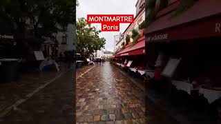 Walking in montmartre Paris france [upl. by Ylicic142]