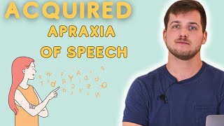 Acquired Apraxia of Speech [upl. by Mcgannon]