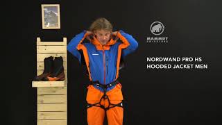 Nordwand Pro HS Hooded Jacket MenMammut [upl. by Jaylene]